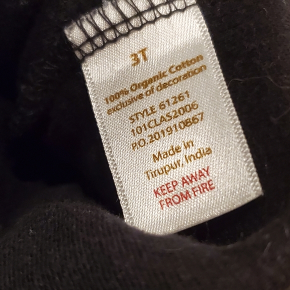 Touched by Nature Long Sleeve Dress 100% Organic Cotton Size 3T - Picture 8 of 10